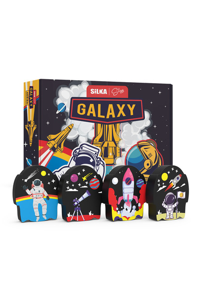 tuvval ART.55 SİLKA 36 LI GALAKSİ SİLGİ (4ADET)
