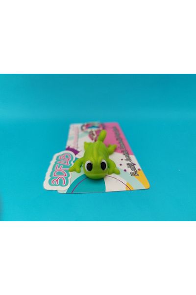 Minikbahcem Breloc drăguț Cameleon - Design personalizat imprimat 3D