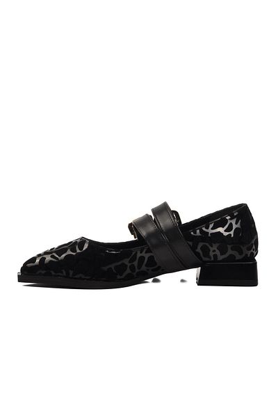 AYAKMOD 458324   Z Women's Black Ballerinas