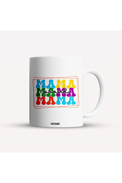 OEM Εξατομικευμένη λευκή κούπα Mama proud, INOVATIX®. 330ml