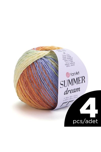 Yarnart SUMMER DREAM - 4301 - 4 ΤΕΜ