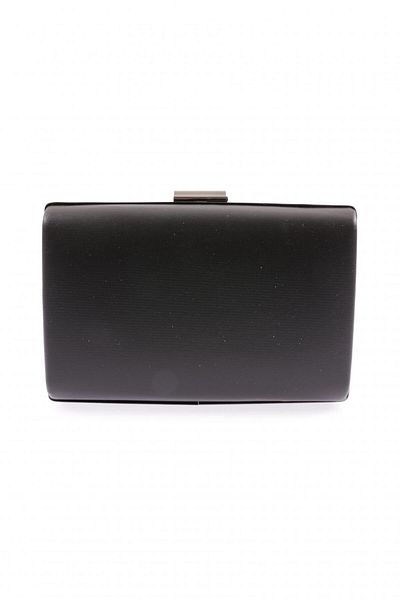 DGN Women's Clutch Bag with Black Evening Dress Fabric - 3863152