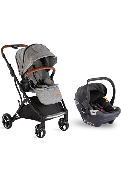 Kraft Lima Wb Açık Gri Travel Sistem Bebek Arabası