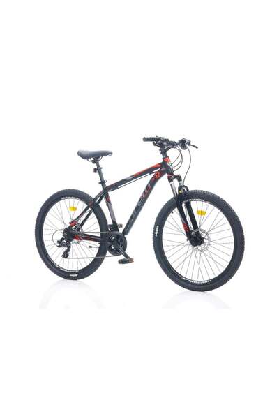 Corelli FELİX 1.2 ERKEK DAĞ BİSİKLETİ 330H HD 24 JANT 21 VİTES SİYAH KIRMIZI GRİ