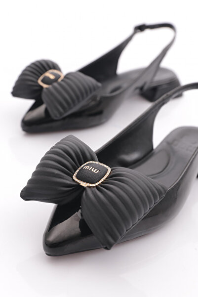 DGN 2888-1 Women's Bow Detailed Ballerinas