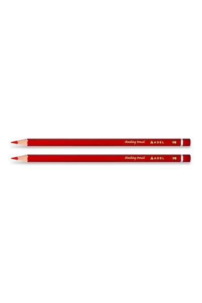 Adel Red Copy Pen 12Pcs, Bright and Pronounced Red Color, Easy to Open, Fsc Certified