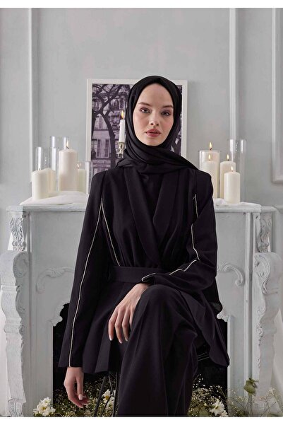 Genel Markalar Janjanlı Şal Siyah