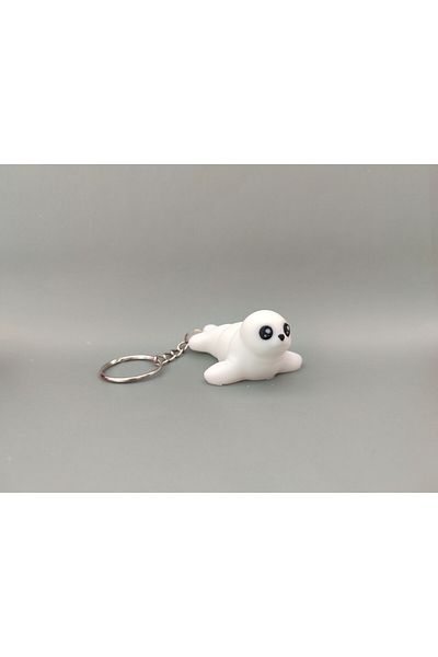 Minikbahcem Cute Lion Keychain – 3D Print Special Design