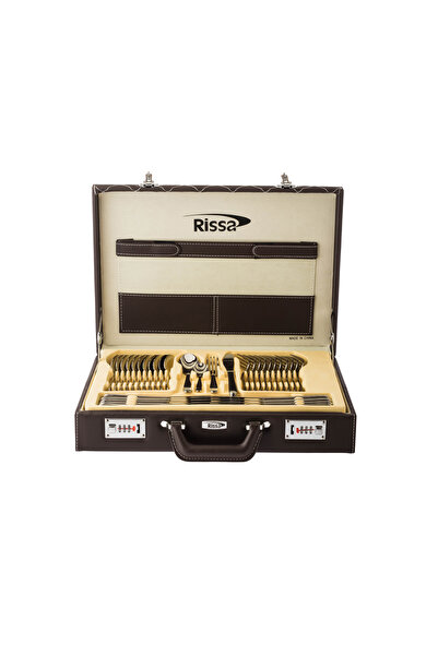 Rissa Stainless Steel Cutlery Set 72pc. Silver