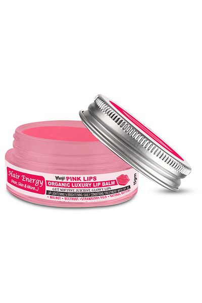 Hair Energy Organic Luxury Lip Balm | with SPF 40 | Reduces Wrinkles & Dark Spots | 15g