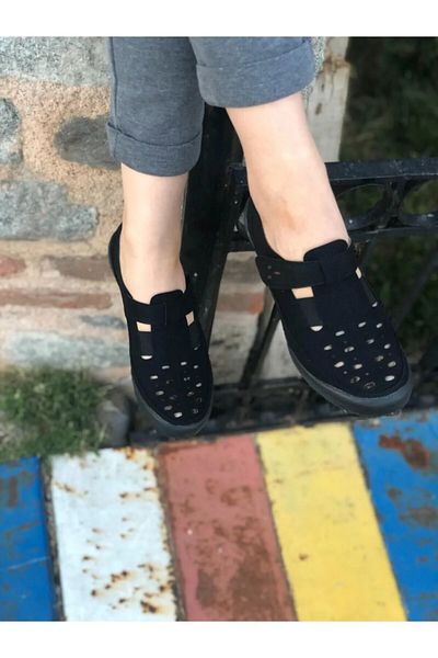 KAFKASLAR AYAKKABI Orthopedic Soft Daily Velvet Sports Model Ballet Shoes