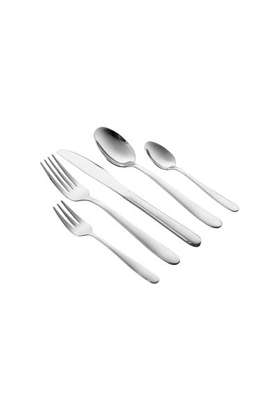 Rissa Stainless Steel Cutlery Set 72pc. Silver