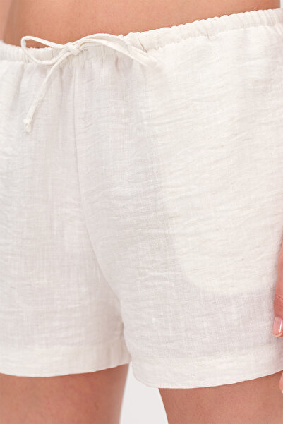 Addax Beli Lastikli Şort Ş17108