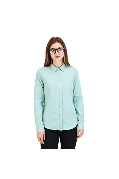 Giordano Women's Lion Oxford Shirt
