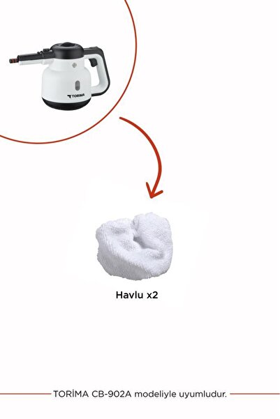 Torima Buharlı Temizleyici Makinesi Uyumlu Yedek Ütüleme Havlusu CB08C+CB902A