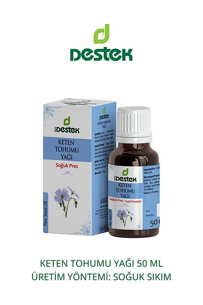Destek Flax Seed Oil Cold Press 50 ml