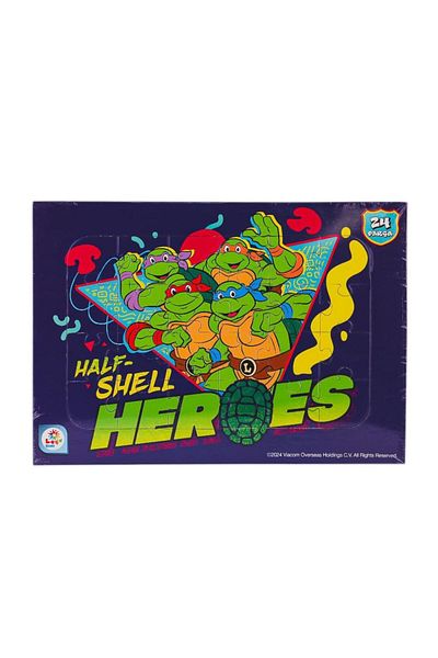 Skygo Nk7990 Ninja Turtle Drafted 24 Piece Frame Puzzle -Laçokids
