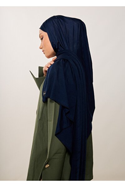 HOUSE OF MODEST Χιτζάμπα-Σάλι-Μπλε ναυτικό