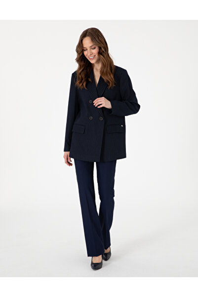 Pierre Cardin Navy Blue Comfort Fit Jacket 50290395 -Vr033