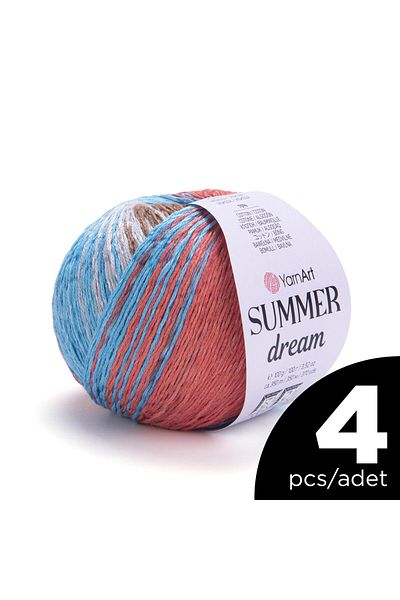 Yarnart SUMMER DREAM - 4311 - 4 ΤΕΜ