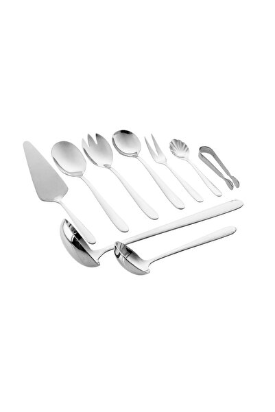 Rissa Stainless Steel Cutlery Set 72pc. Silver