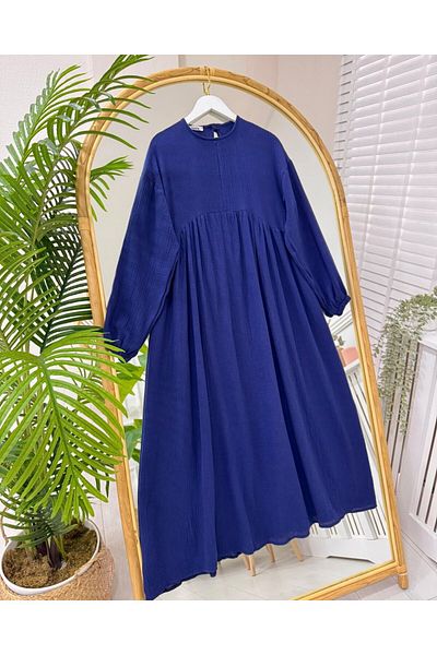 onix Anka Dress Navy Blue