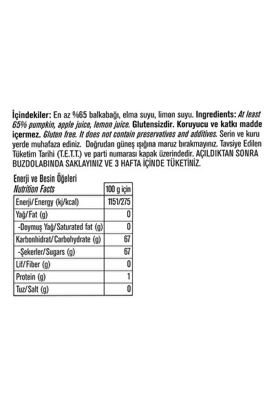 Pol's Gurme Pol'sGurme Adapazarı Beyaz Kestane Balkabağı Reçeli 285 g