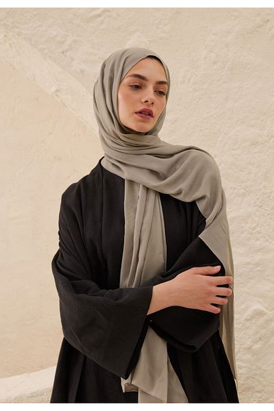 Fresh Smoked Ram Viscose Shawl
