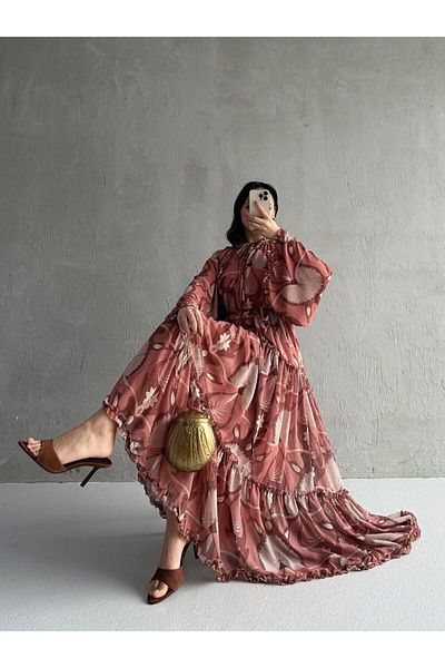 ALREMİYA Chiffon Hijab Dress