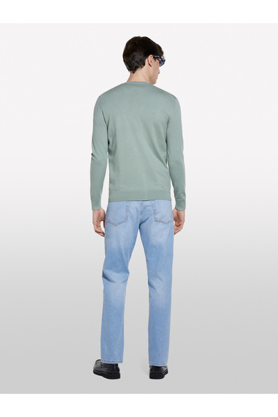 Sisley Ανδρικό τζιν παντελόνι από βαμβακερό μείγμα Ice Blue Regular Fit
