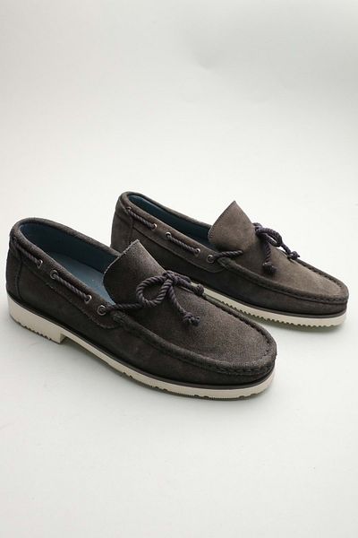 Gondol Loafer clasic pentru bărbați din piele naturală bleumarin 40 ttx.601211