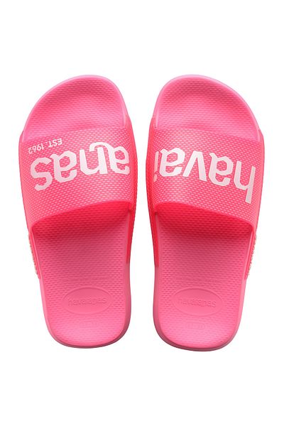 Havaianas Slide Logomania Neon Verano Rose
