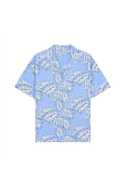 Giordano Men's Linen Short Sleeve Shirt