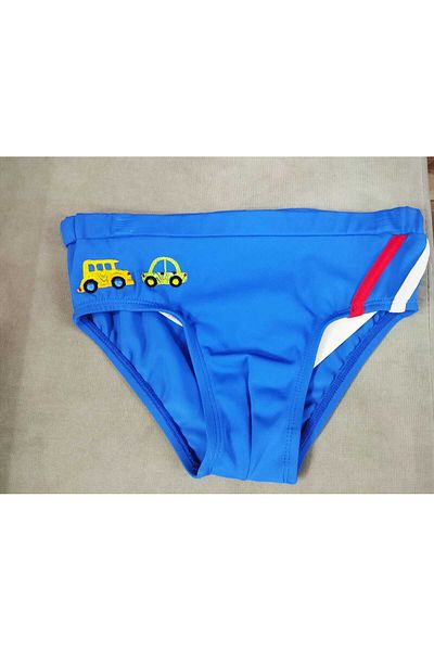 Dagi Car Picture Boy Slip Swimwear