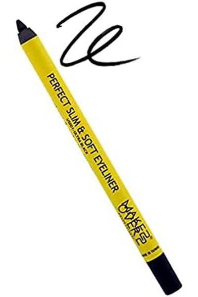 Makeover22 Make Over 22 Perfect Slim and Smooth Eyeliner US001 (Black), Shimmering