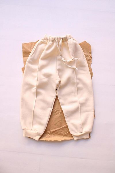 OhlalaKoala Cream Sweatpants with Fleece Inside