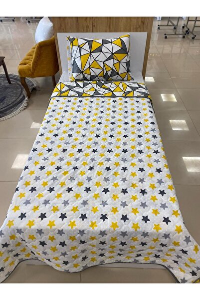 OZANHOM ÇİFT YÖNLÜ COK AMAÇLI TEK KİŞİLİK YASTIK KILIFI YATAK ÖRTÜSÜ