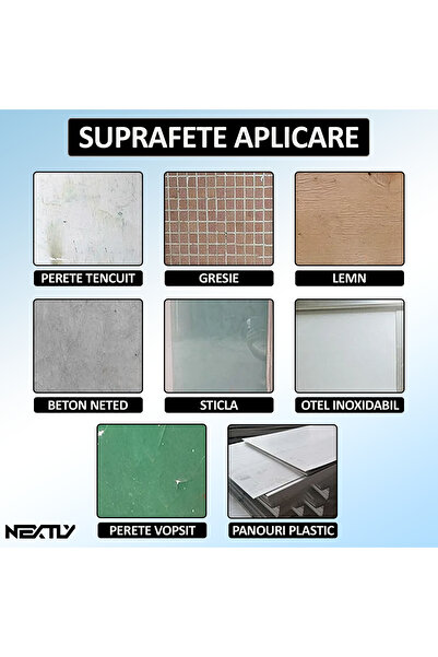 NEXTLY Set 20 X Tapet Autoadeziv 3d , Pentru Perete Sau Tavan, Waterproof, Ajustabil, Suprafata