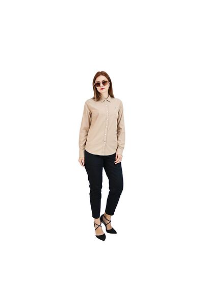 Giordano Women's Lion Oxford Shirt