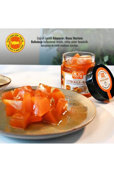 Pol's Gurme Pol'sGurme Adapazarı Beyaz Kestane Balkabağı Reçeli 285 g