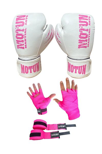 MOTUN Boxing Gloves 3.5m Bandage Set,Kick Boxing Gloves 3.5m Bandage Set