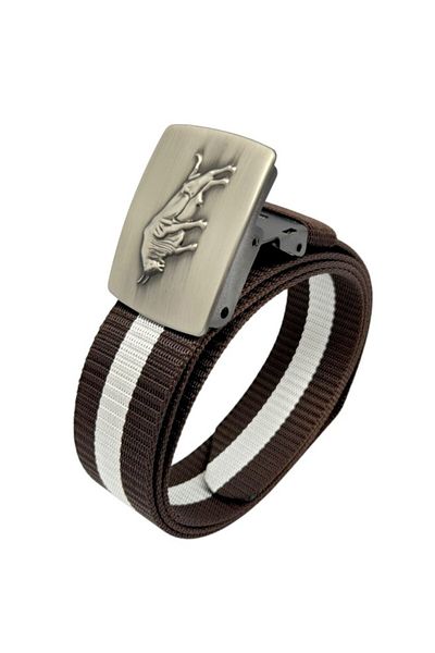 HARD STONE Belt - Brown