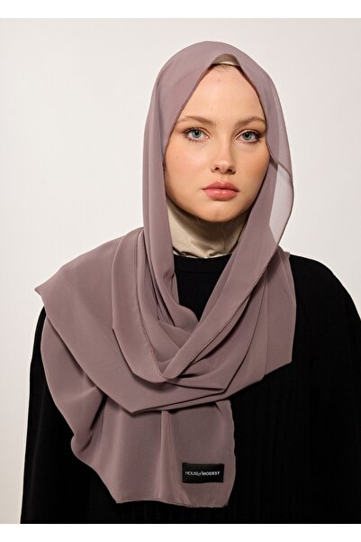 HOUSE OF MODEST Scarf-Chiffon Shawl-Mink