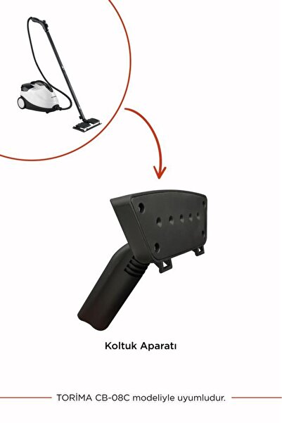 Torima Buharlı Temizleyici Makinesi Uyumlu Yedek Koltuk Aparatı CB902A+CB08C