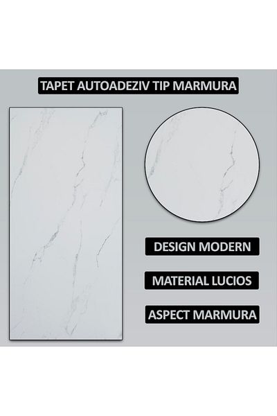 NEXTLY Set 50 x tapet autoadeziv imitatie marmura NEXTLY, 30x60 cm, 2mm grosime NXT1