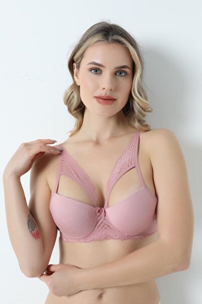 Niket Life Σουτιέν με επένδυση Flamlı Kelebek με λουράκια B Cup ROSE