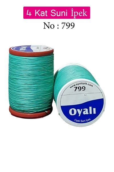 STUMBANNG Embroidered 4 Layers Rayon Yarn Needlepoint Beading Floss Crochet No:799