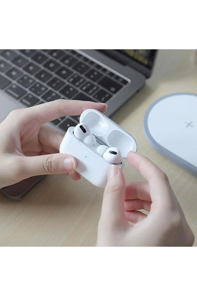 REDz Accessories Căști wireless, Bluetooth 5.1, TWS, carcasă cu baterie de 300 mAh, albe