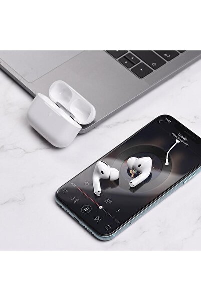 REDz Accessories Căști wireless, Bluetooth 5.1, TWS, carcasă cu baterie de 300 mAh, albe