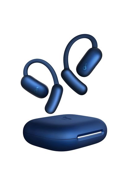 Anker Căști Bluetooth fără fir, Aerofit 2, Bt 5.4, TWS, USB-C, stație de încărcare, IP55, albastre